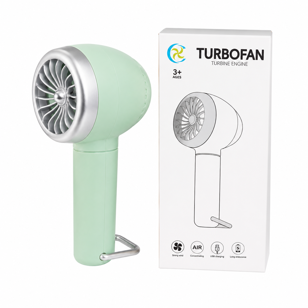 Mini Portable Hand Fan Rechargeable