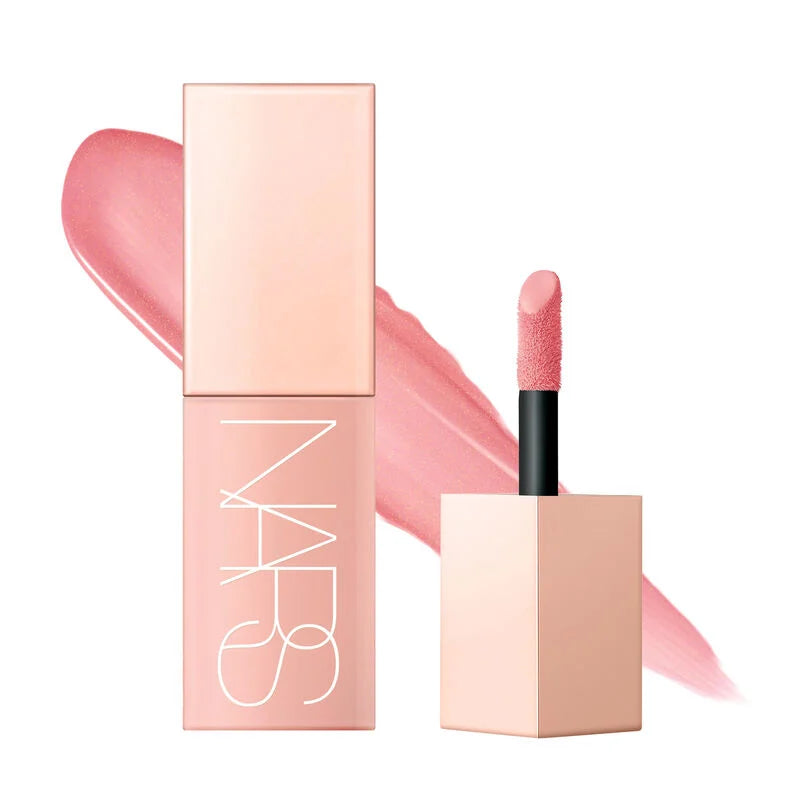 Orgasm | NARS Afterglow Liquid Blush 7ml Buildable Hydrating Blush with Sodium Hyaluronate and Vegan Protein