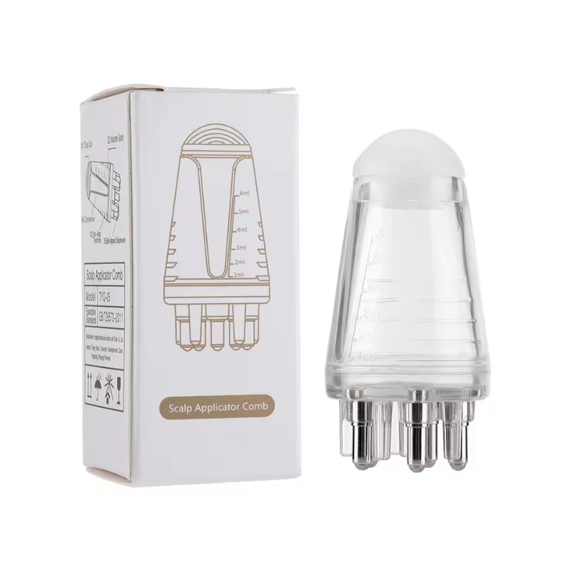 2-in-1 Scalp Root Hair Oil Applicator Comb | Precision Oil Massage Tool for Hair Growth & Scalp Care