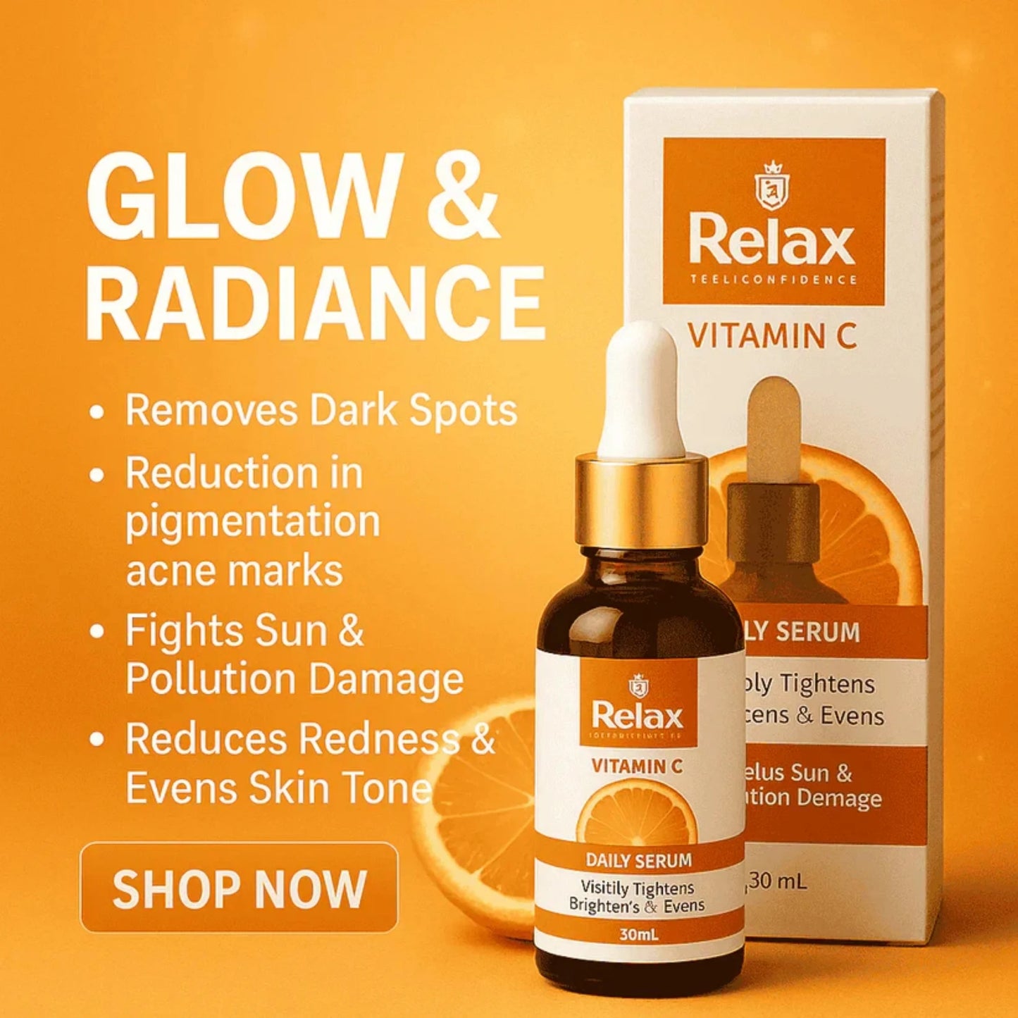 Relax Vitamin C Daily Brightening Serum 30ml