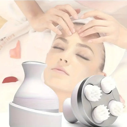 Scalp Massager  Electric Meridian Massage with 4 Moveable Clusters