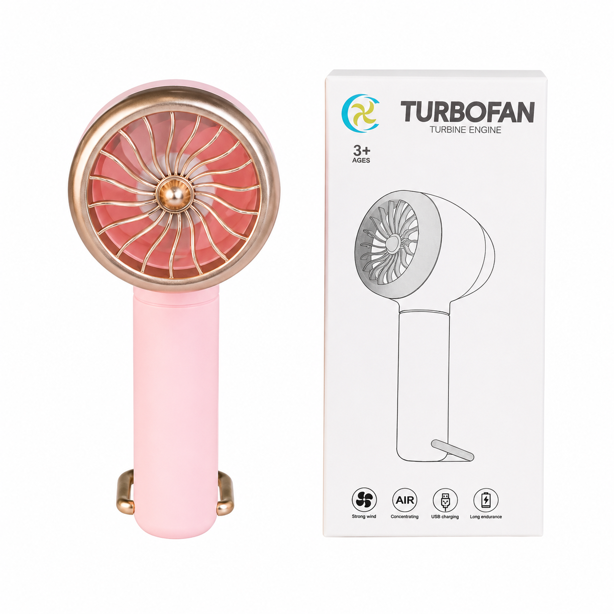 Mini Portable Hand Fan Rechargeable
