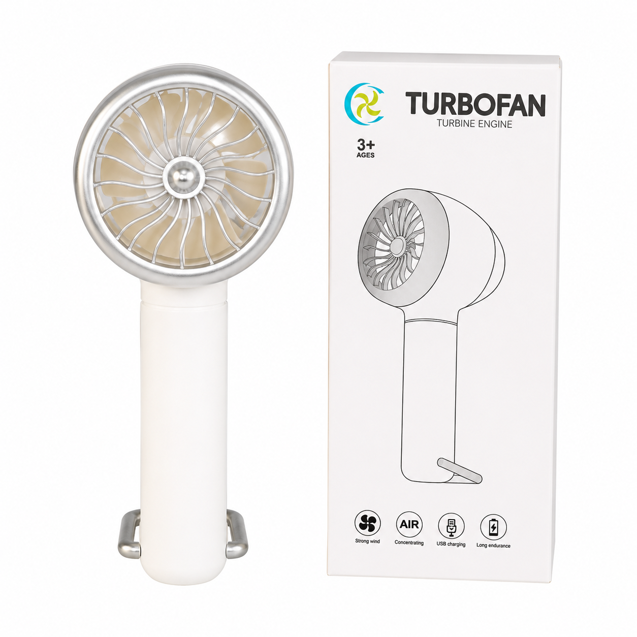 Mini Portable Hand Fan Rechargeable