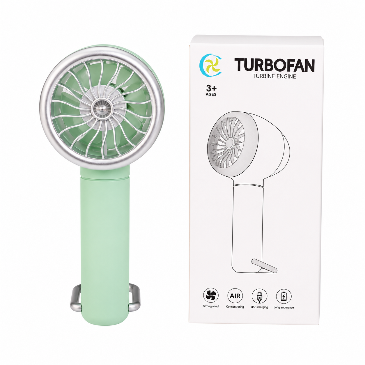 Mini Portable Hand Fan Rechargeable