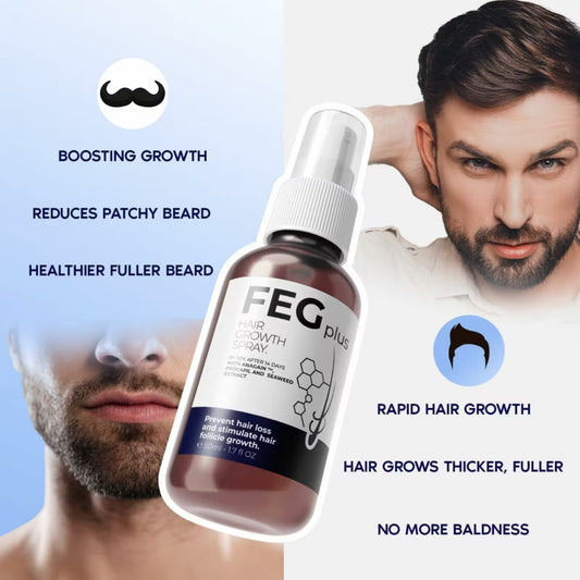 FEG Plus Hair Growth Spray 50ml Anti-Hair Loss & Regrowth Solution