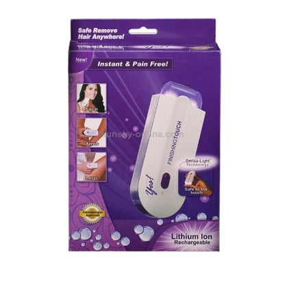 2-in-1 Rechargeable Painless Hair Remover for Face & Body