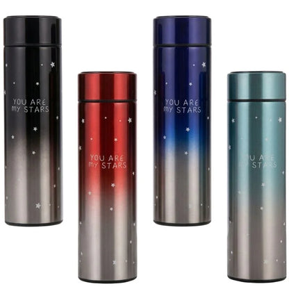 LED Temperature Display Stainless Steel Vacuum Water Bottle 500ml