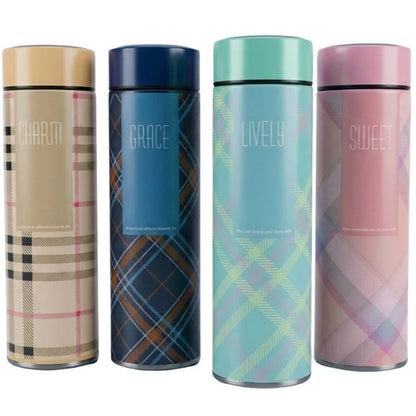LED Temperature Display Stainless Steel Vacuum Water Bottle 500ml
