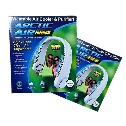 Portable Neck Fan USB Rechargeable 3-Speed