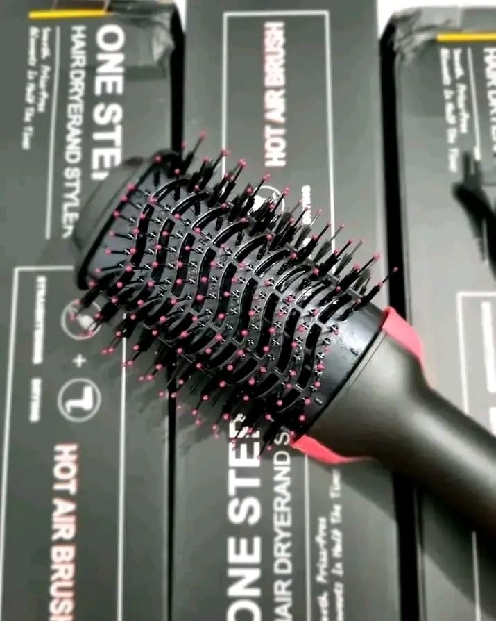 One Step Hot Air Brush | 3-in-1 | Dryer, Straightener & Volumizer for Effortless Styling