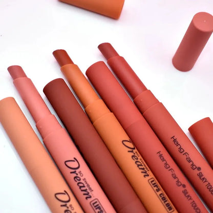 Hengfang Matte Lipstick 6-Piece Set Nude Shades
