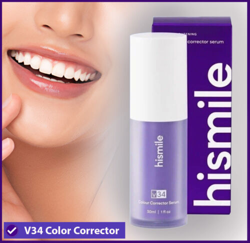 Hismile v34 Serum Instant Teeth Brightening Solution 30ml (Pack of 2)