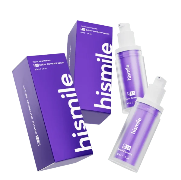 Hismile v34 Color Corrector Serum | HIGH QUALITY | Instant Teeth Brightening Solution | 30ml