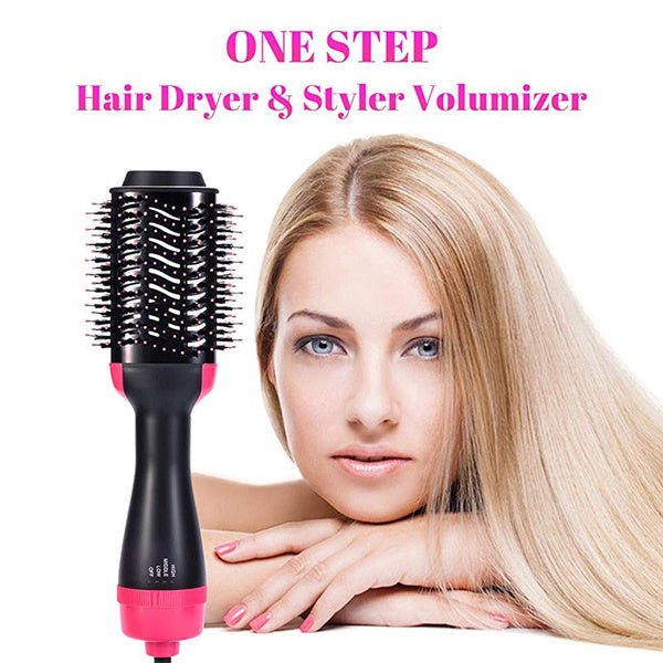 One Step Hot Air Brush 3-in-1 Professional Styling Tool, side view
