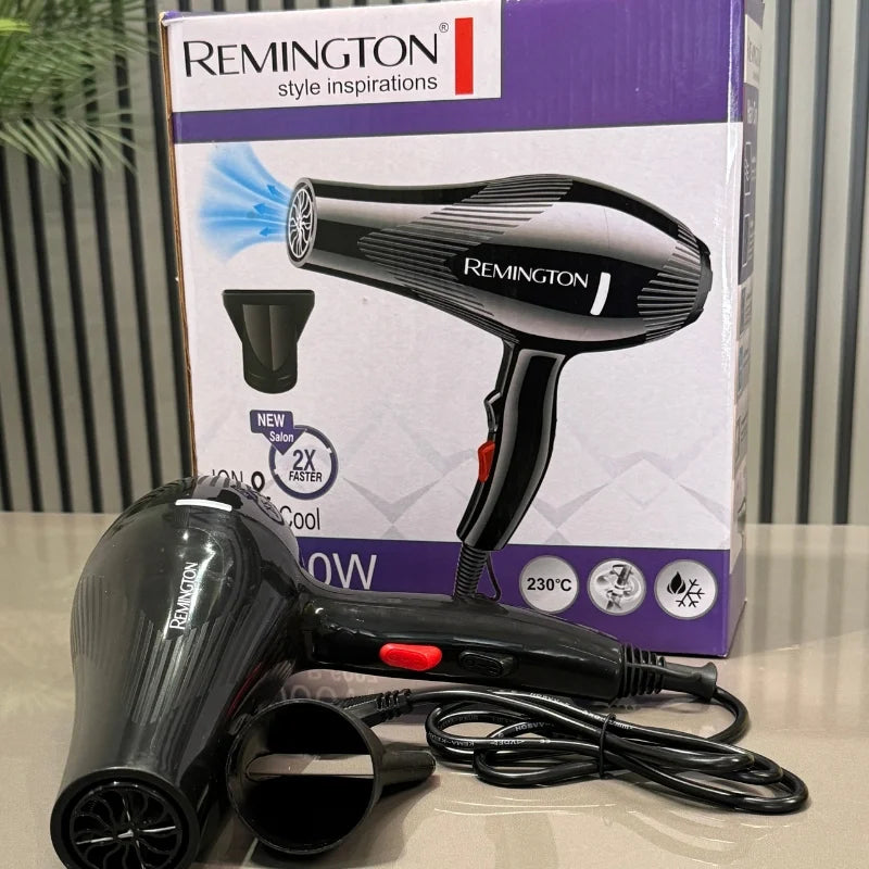 Remington Hair Dryer R-6007 2X Faster Technology with Hot and Cool Mode, front view