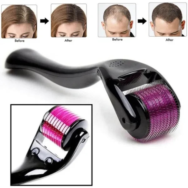 Derma Roller 0.5mm for Hair & Skin Therapy, packaging